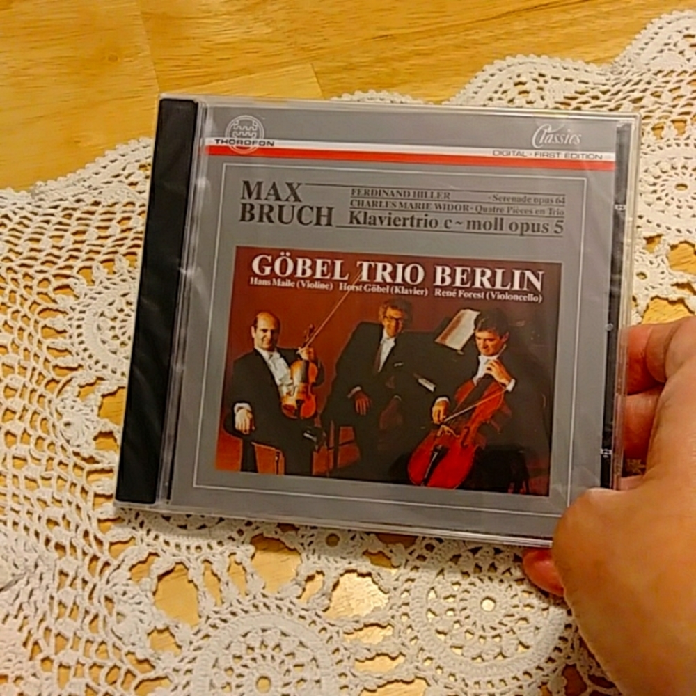 CD Max Bruch - Gobel Trio Berlin music cd